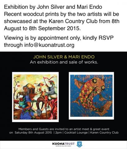 Exhibition by John Silver & Mari Endo