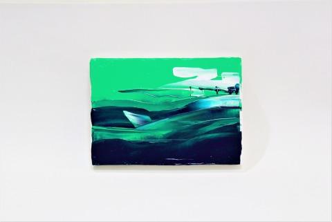 民 佐穂 個展　「Maps and Landmarks　-地図と目印-」