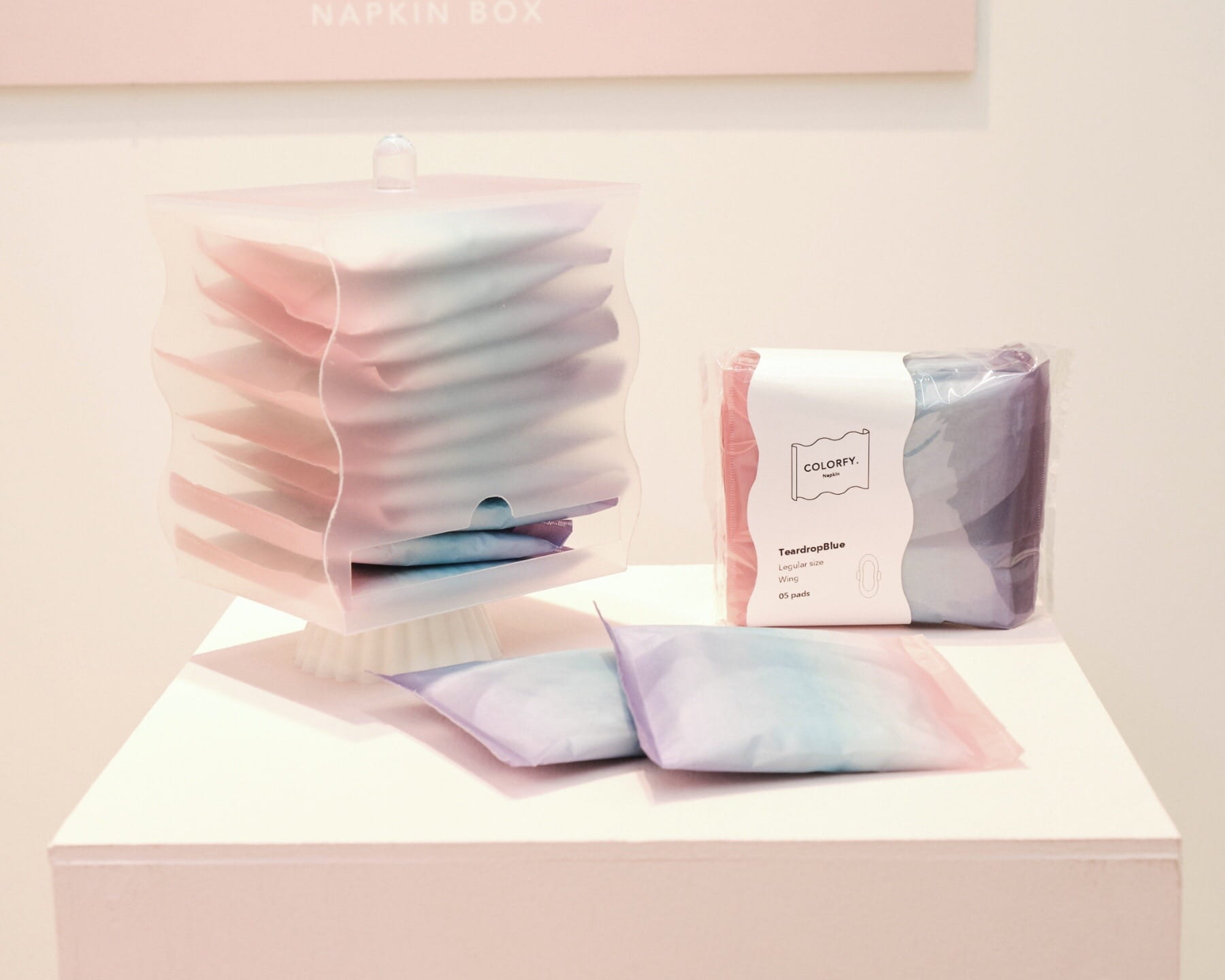 隠されない生理用品 - 2