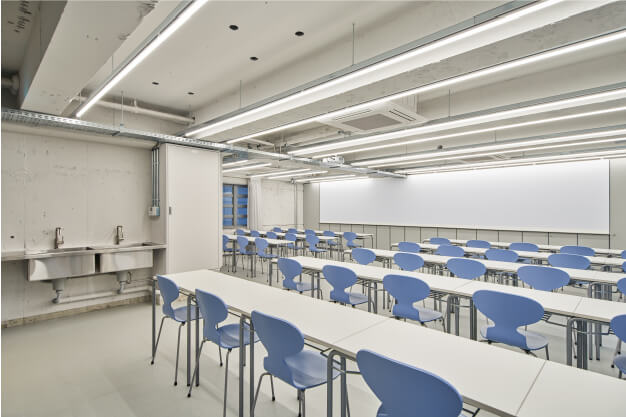 桑沢デザイン専門学校校舎設備