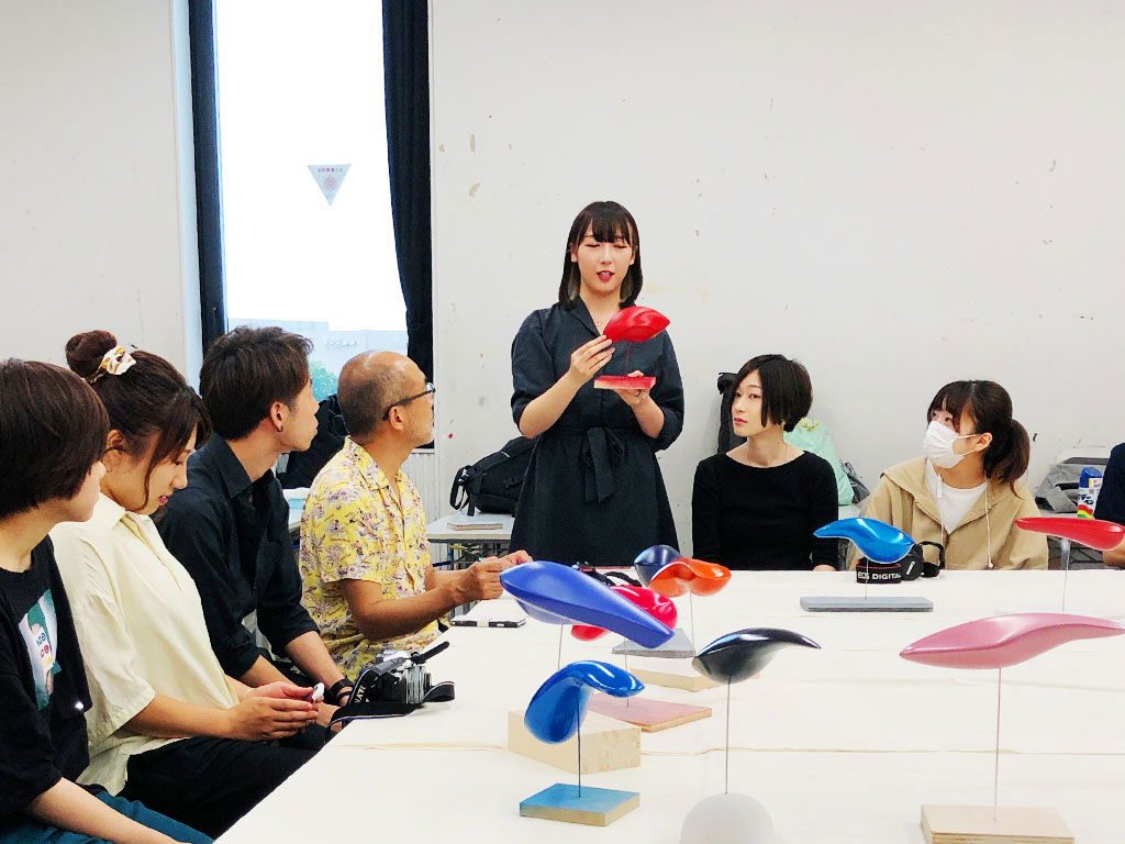総合デザイン科２年　PD　表現技術ⅡC　合評