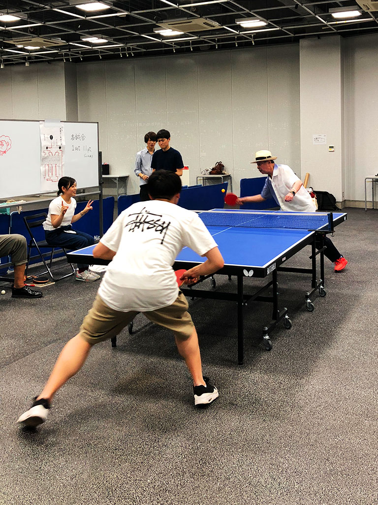 浅葉ゼミ卓球大会