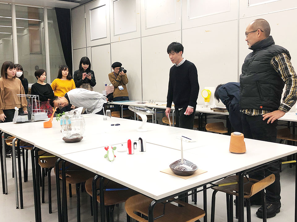 夜間部2年　卒業生作品展出品　 審査会