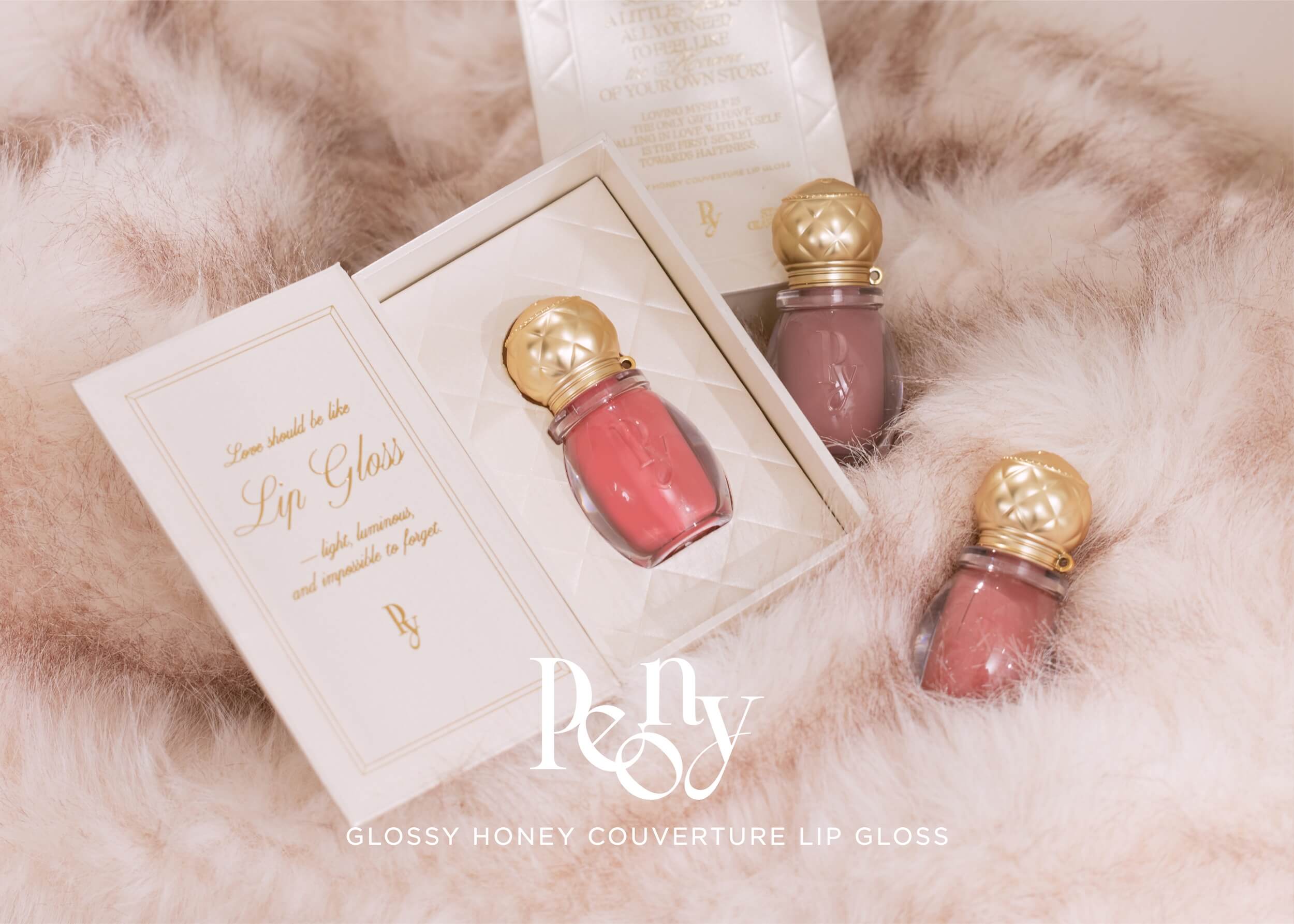 peony ピオニー リップグロス 12 PeonySNSで話題のPeonyからとろける