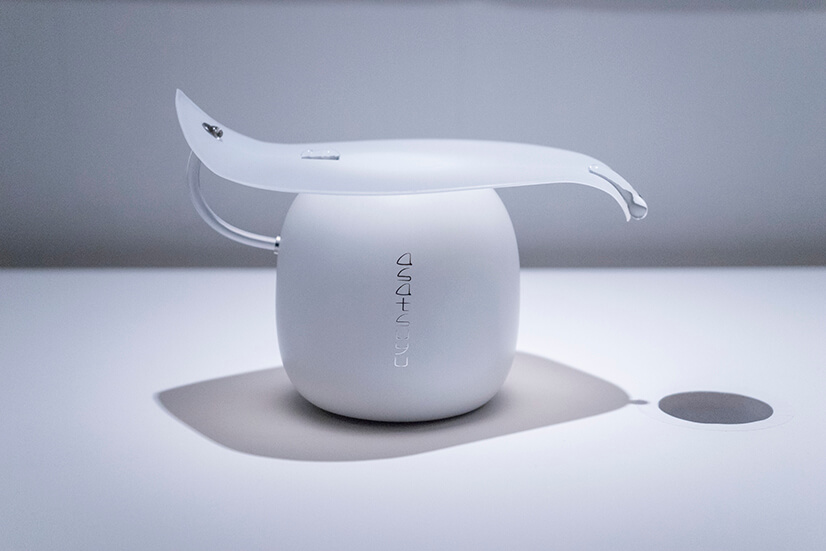 〈桑沢〉時代に手がけた、化粧水ボトル